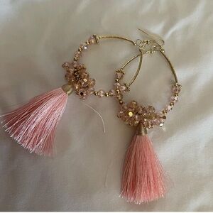 NWOT - Large handmade earrings.